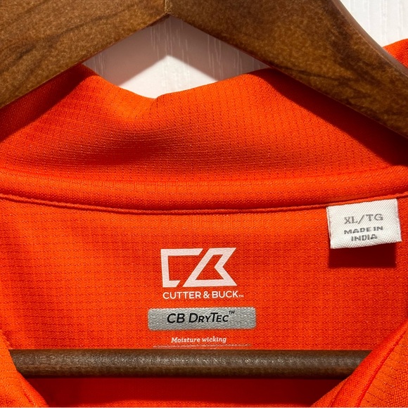 Cutter & Buck Men's University of Miami Short Sleeve collared shirt - CB DryTec - Picture 6 of 7